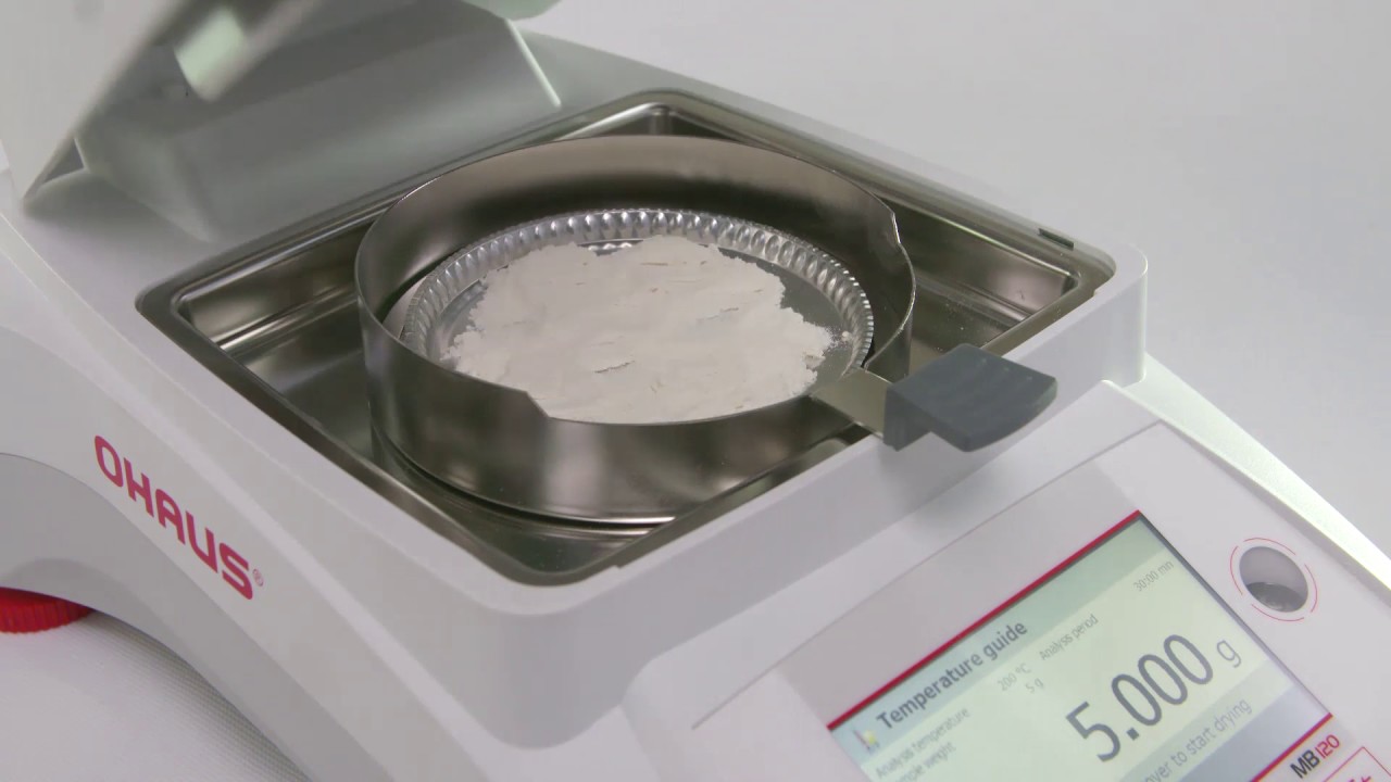 OHAUS Moisture Analyzers - MB120 and MB90: Features (EN)