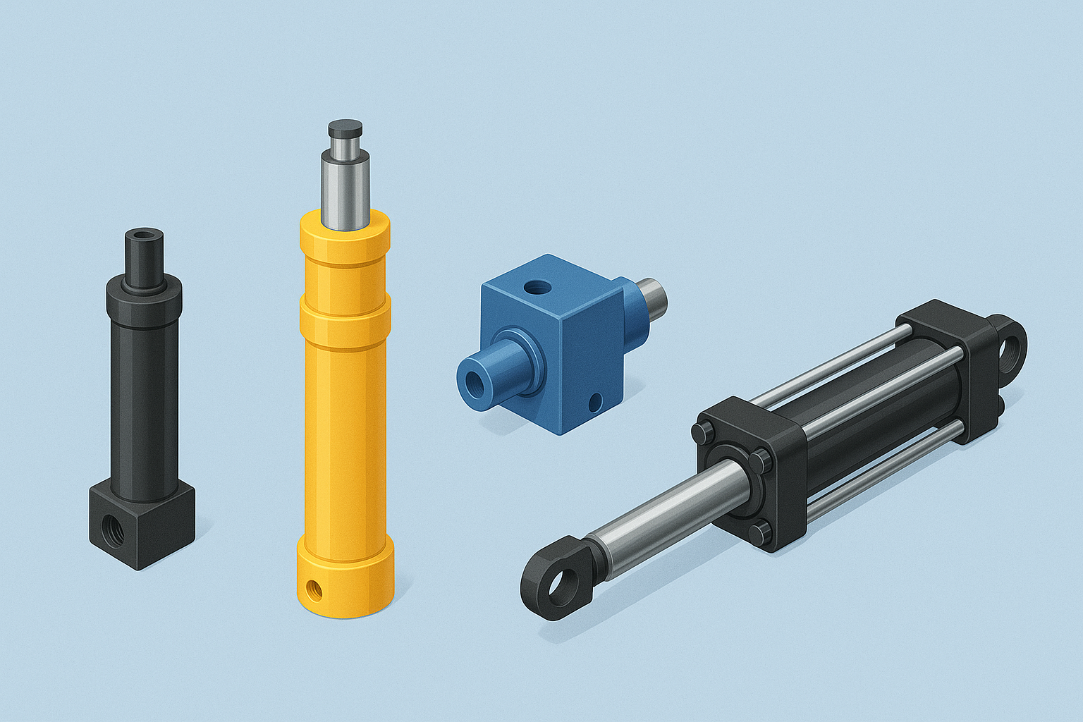 انواع جک هیدرولیک صنعتی